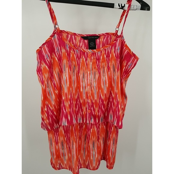 Calvin Klein Tops - Calvin Klein Jeans Womens Small Spaghetti Strap‎ Tank Top